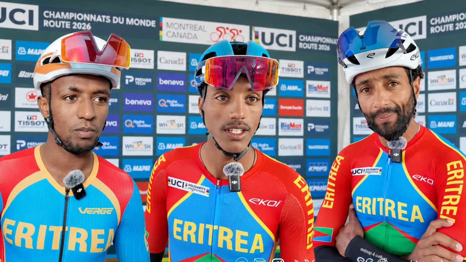 Eritrea at the 2026 UCI Road World Championships, Montréal