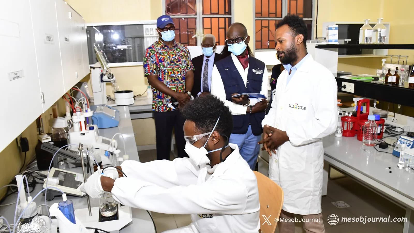 WHO Official Visits Eritrea’s National Health Laboratory
