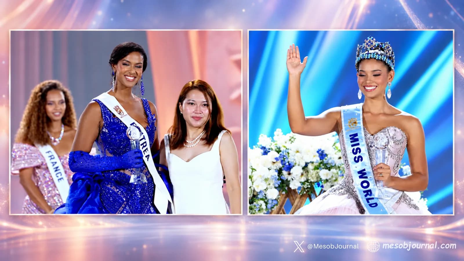 Snit finishes in Miss World Top 6 as Dominican Republic takes crown