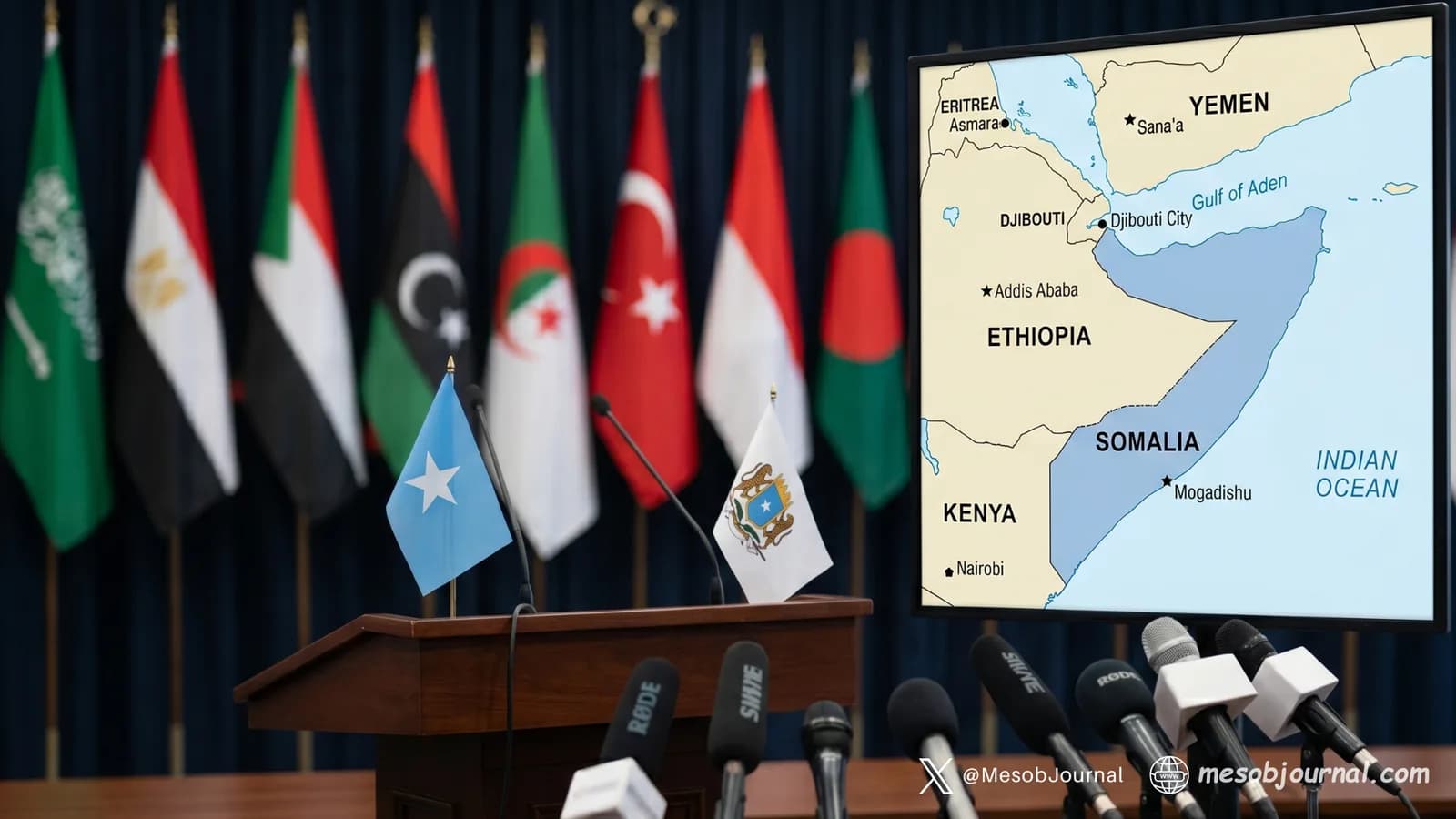 Arab, African and Asian States Reject Israel Move Against Somalia