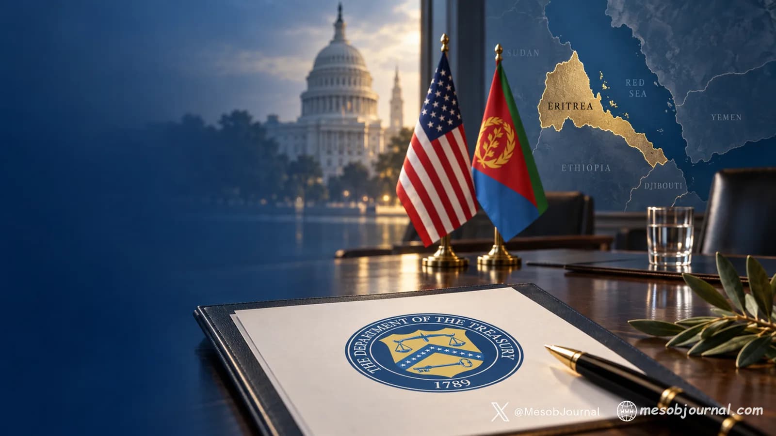Composite: Eritrea Welcomes U.S. Sanctions Reversal.