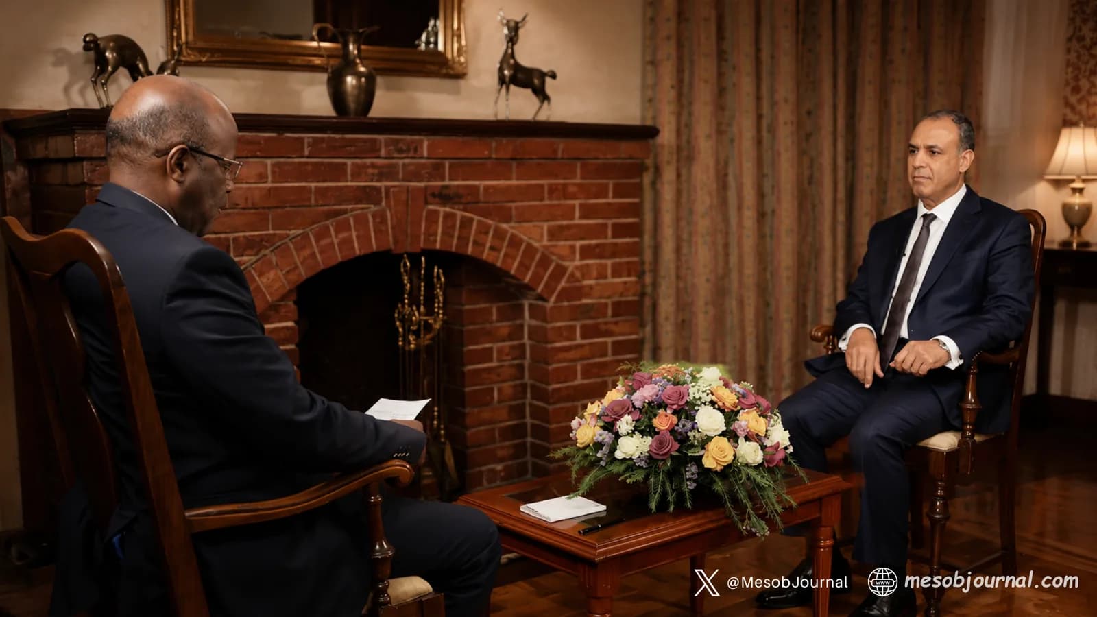 Badr Abdelatty interviewed in Asmara.