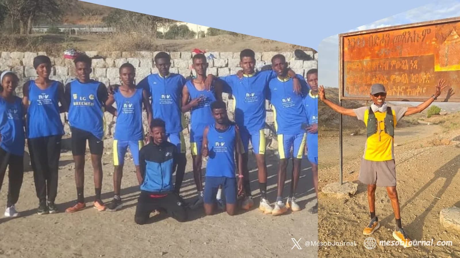 Diaspora Runner Delivers German Club Kits to Eritrean Athletes