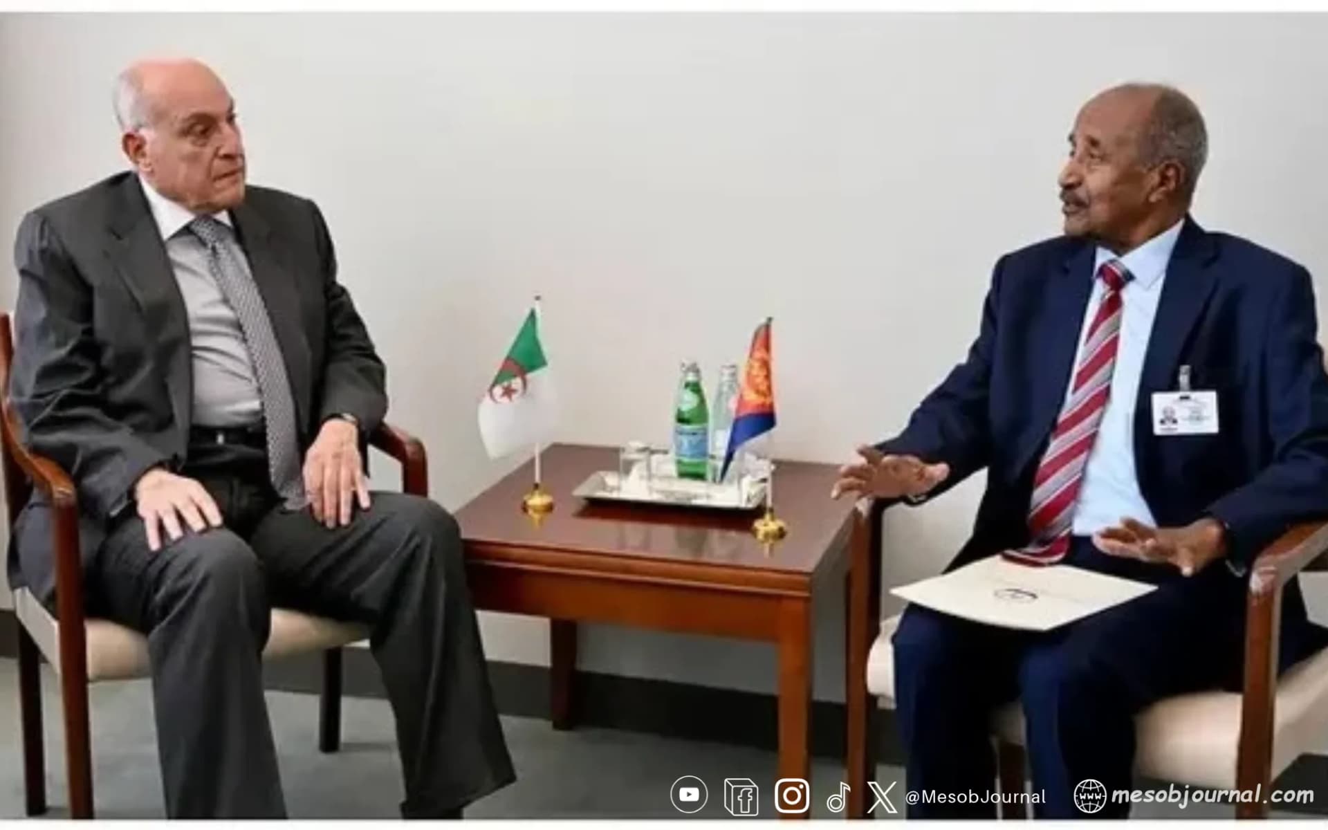 Eritrea and Algeria Foreign Ministers Meeting at UNGA81