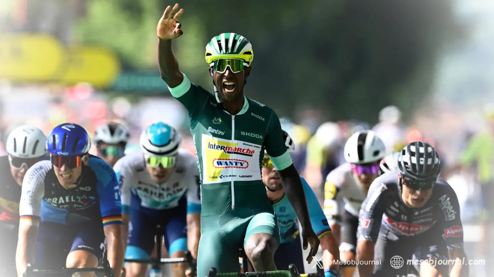 Three stage wins at Tour 2024