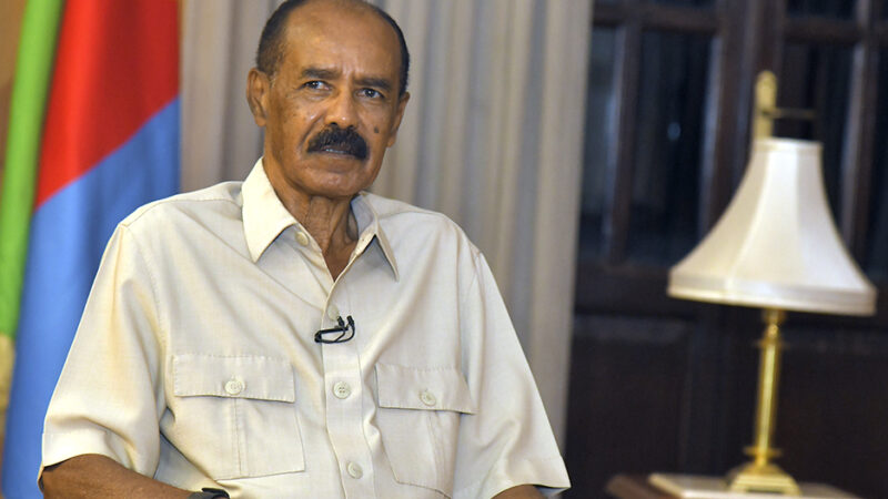 President Isaias Afwerki during the Interview with local media outlets on Jul. 19 2025